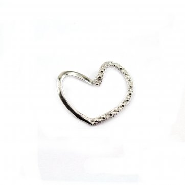Heart Sterling silver heart pendant
