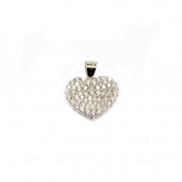 Heart Sterling silver heart pendant