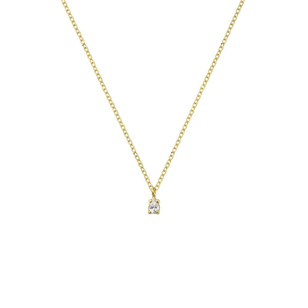 Yellow gold necklace