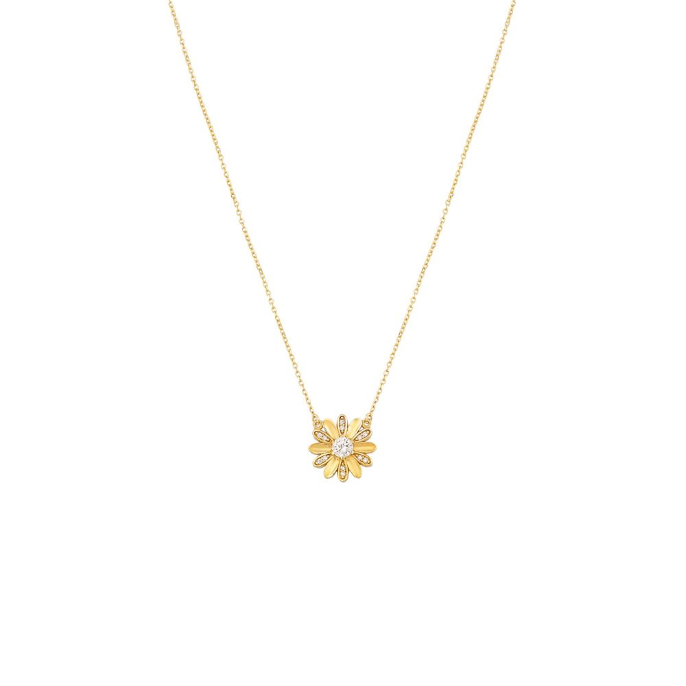 Yellow gold necklace