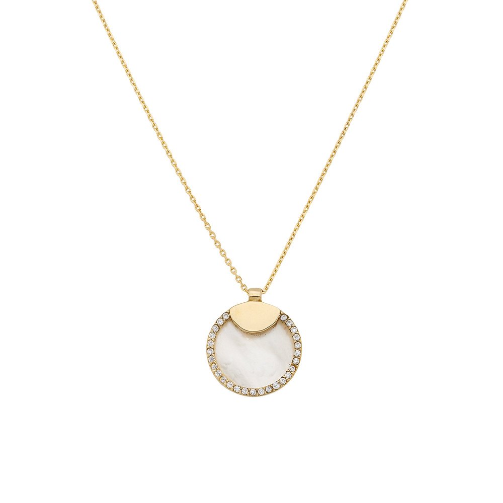 Yellow gold necklace