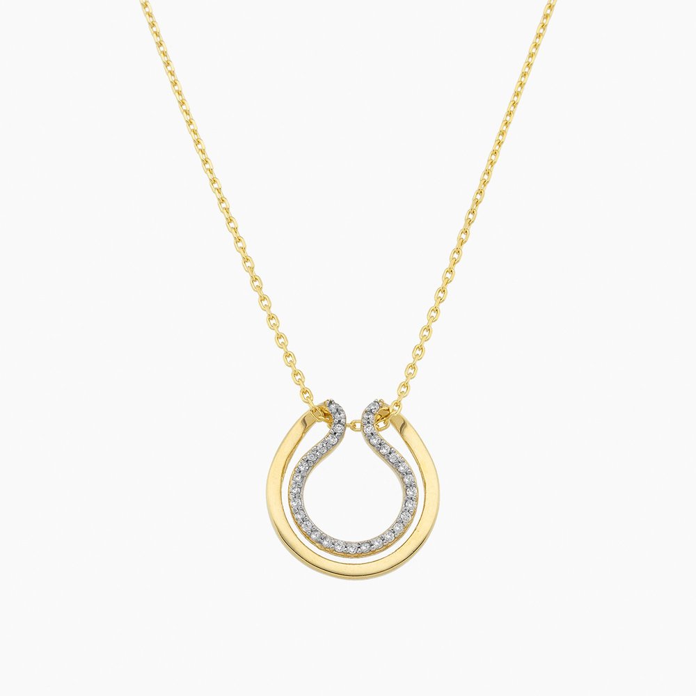 Yellow gold necklace