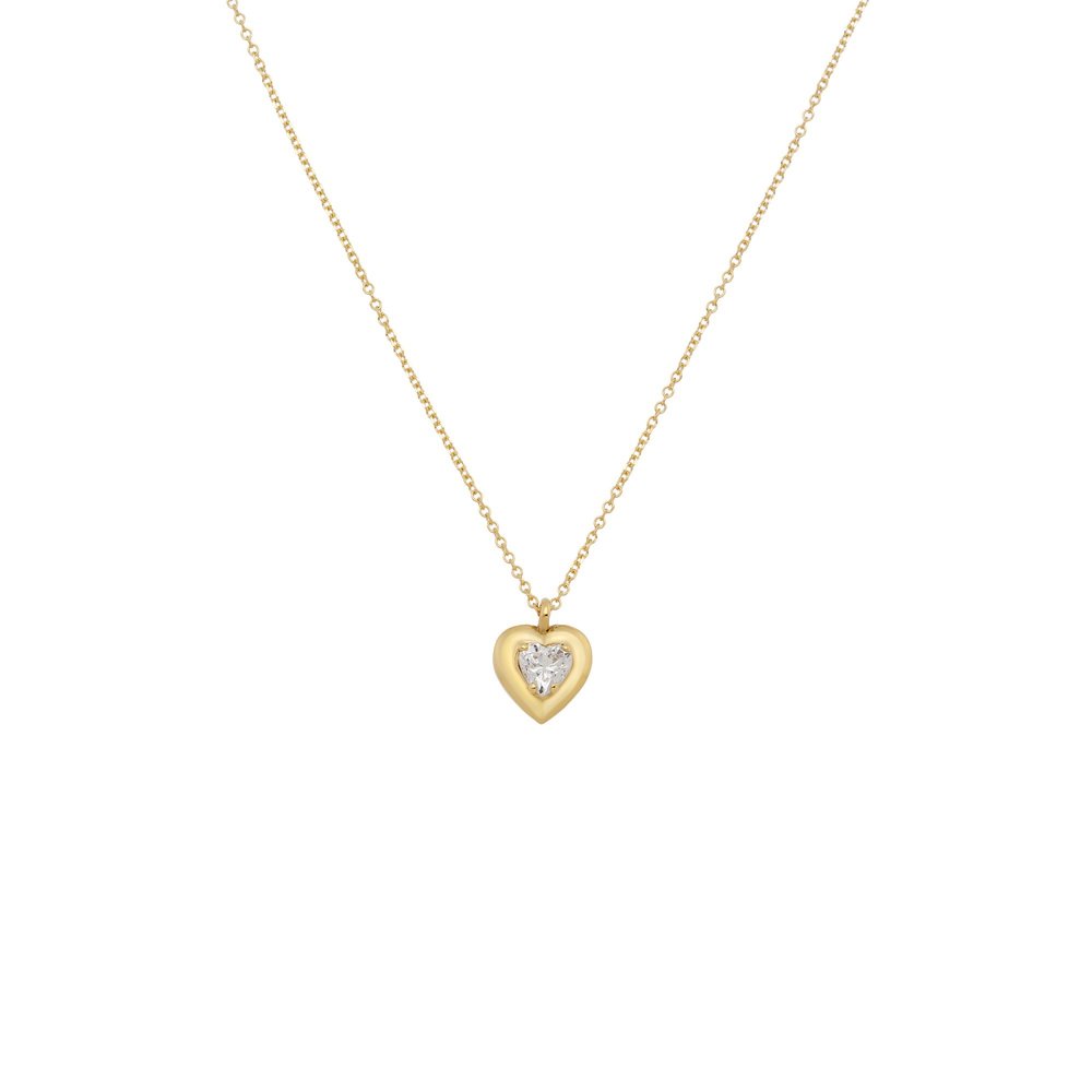 Yellow gold necklace