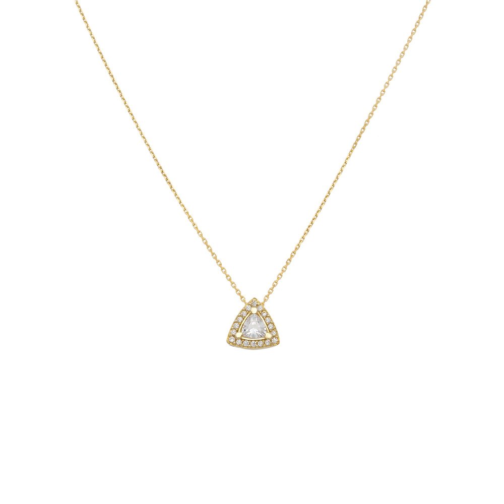 Yellow gold necklace