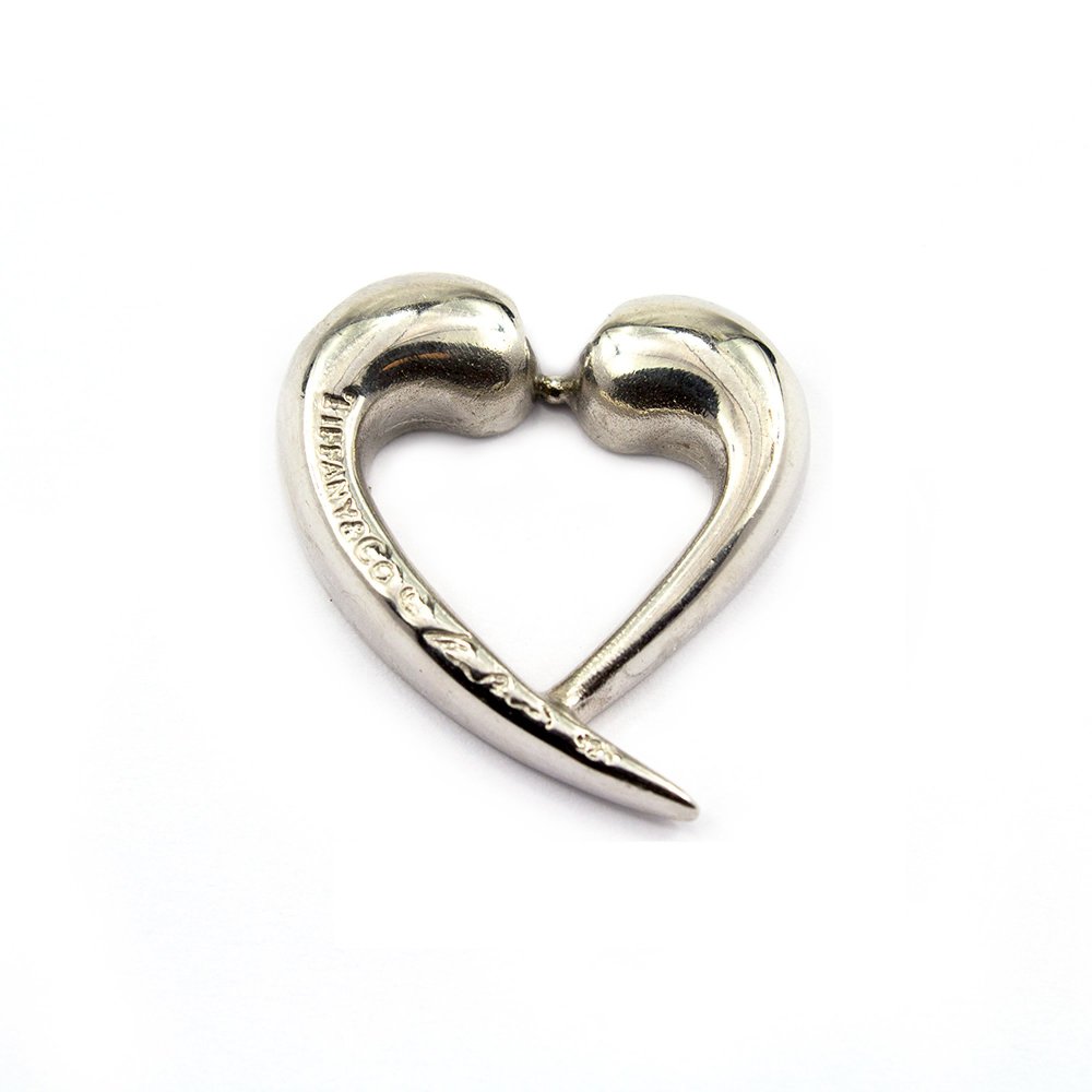 Sterling silver heart pendant