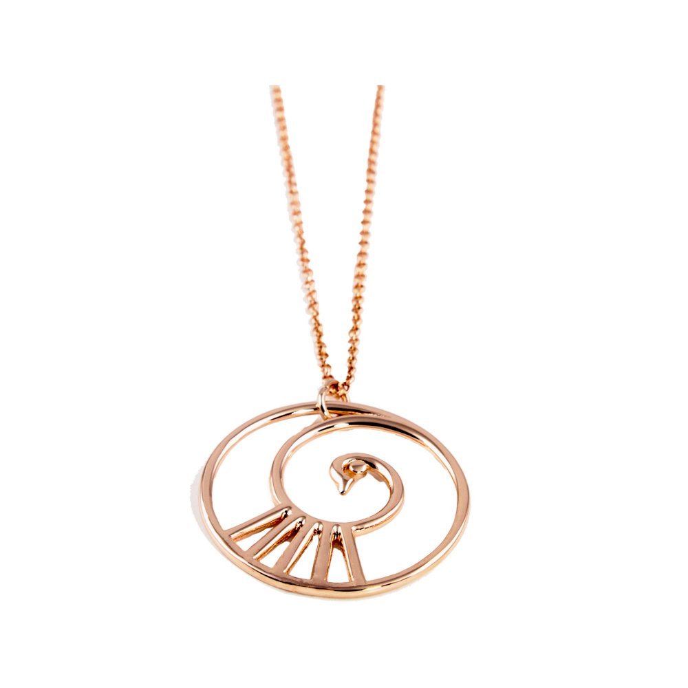 "In Spiral" Motif Necklace