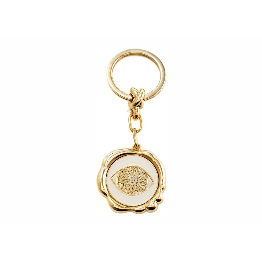 Charm keyring evil eye