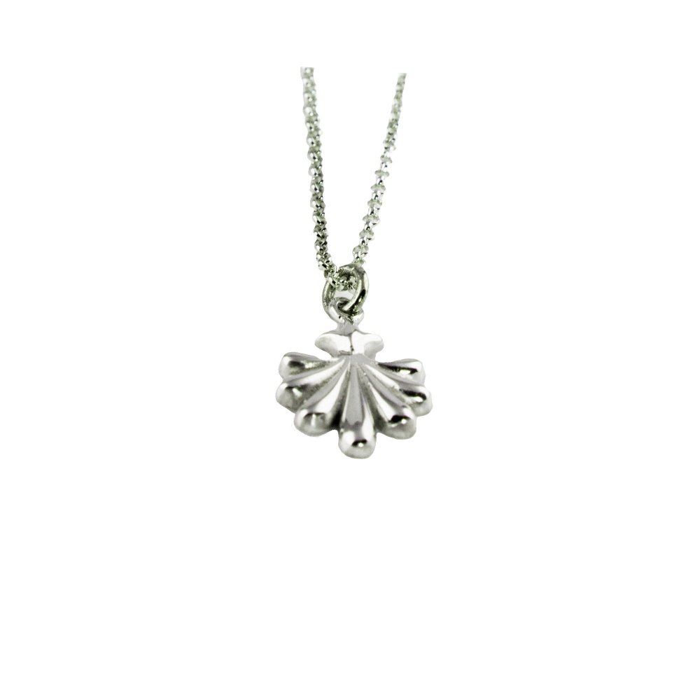 Silver Anthemium Necklace