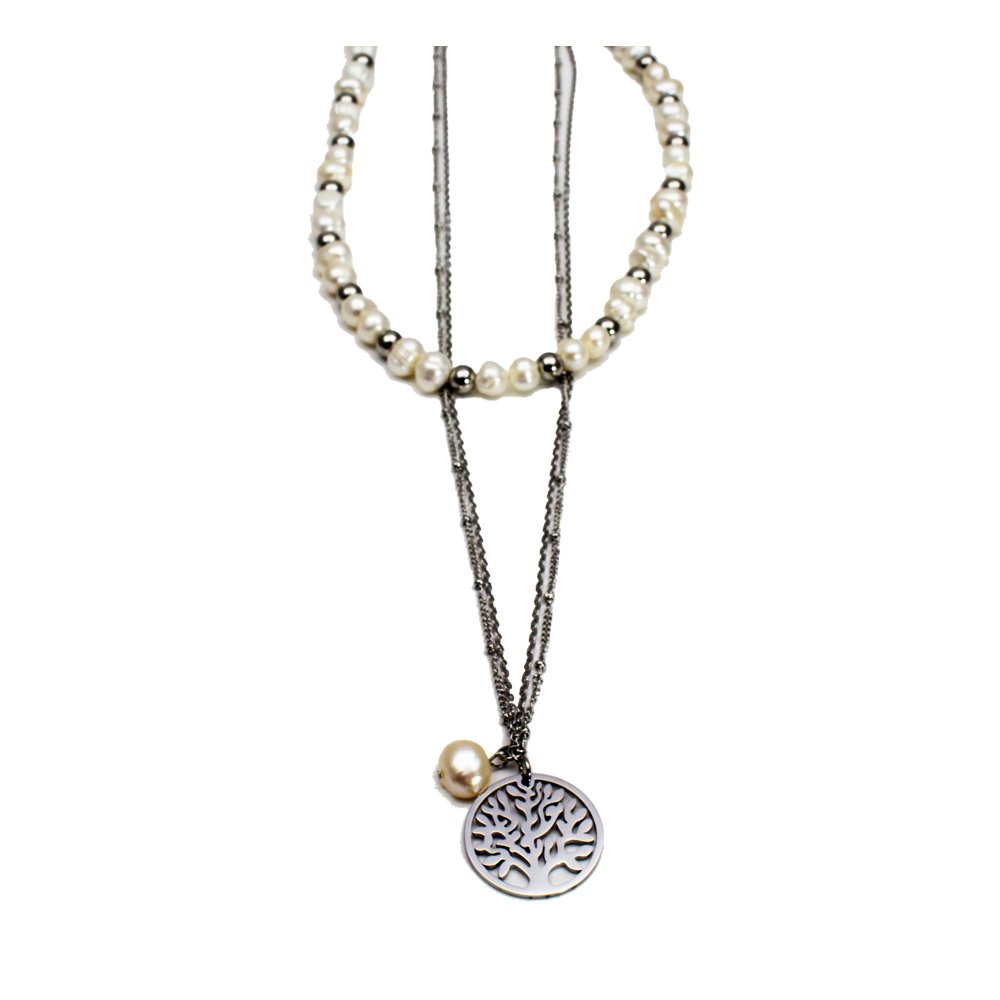 Tree of Life pearl necklace