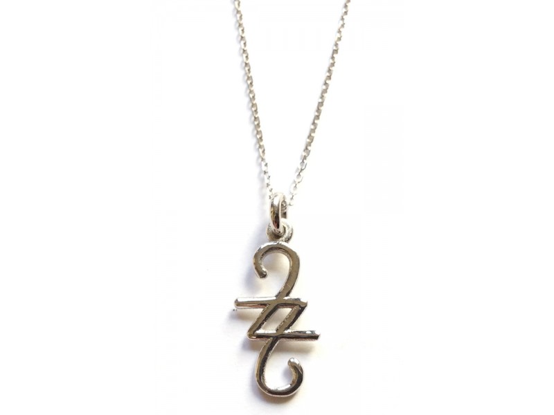 Silver charm necklace 2022, plated with chain