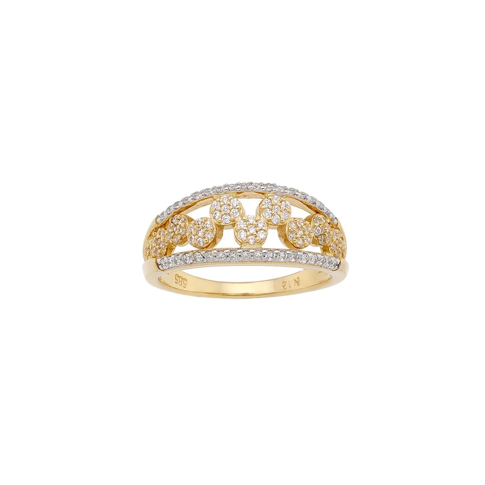 Yellow gold ring