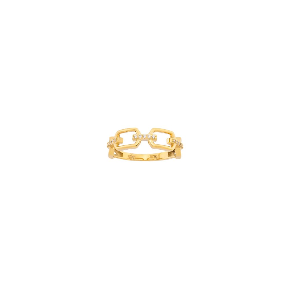 Yellow gold ring