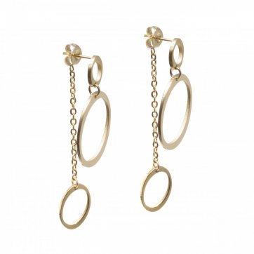 Phantasy Gold-plated steel earrings