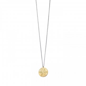 Aphrodite's Rose "Aphrodite's Rose" necklace with black platinum chain