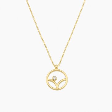 Elixir Yellow gold necklace