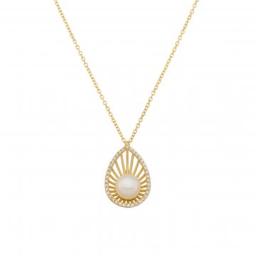 Elixir Yellow gold necklace