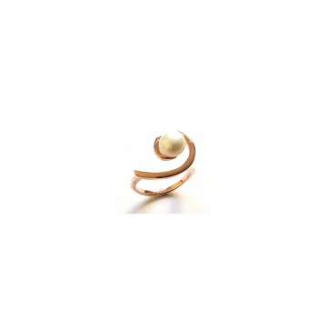 Phantasy Silver Ring with pearl