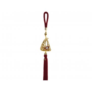 Save The Year 22 Hanging decorative charm boat with wishes