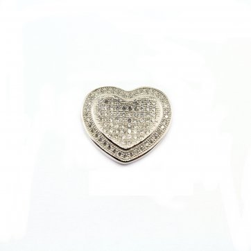 Heart Sterling silver heart pendant