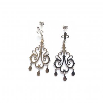 Mythos Silver earrings