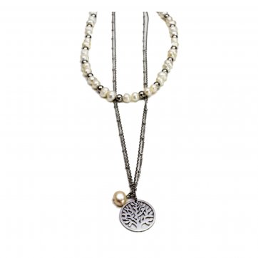 Phantasy Tree of Life pearl necklace