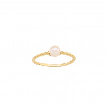 Elixir Yellow gold ring