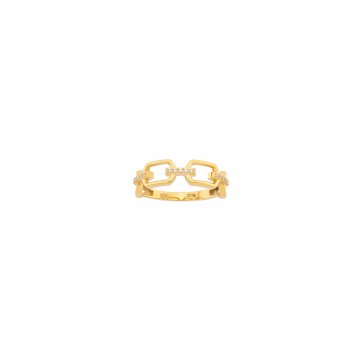 Elixir Yellow gold ring