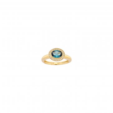 Elixir Yellow gold ring